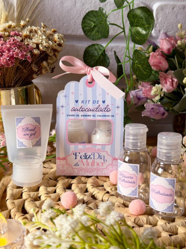 Kit Personalizado Dia da Mulher Auto Cuidado