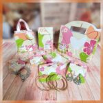 kit digital dia da mulher flores