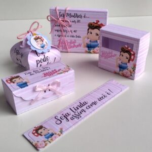 Arquivo Corte Dia da Mulher Kit Digital Personalizado