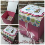 Kit Digital Arquivo de Corte Festa Silhouette Caixa para Chocolates Páscoa