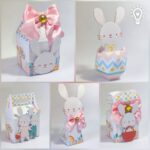 Arquivo Corte Caixa de Páscoa Silhouette Personalizado