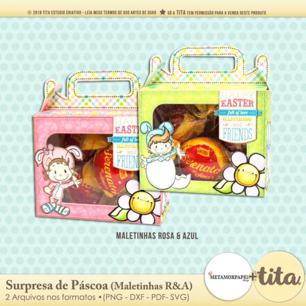 Arquivo Corte Maletinha Chocolate Páscoa Silhouette