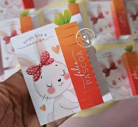 Chocolate Páscoa arquivo card chocolate páscoa silhouette personalizado