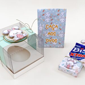 Arquivo Kit Digital Caixinhas Coloridas Páscoa