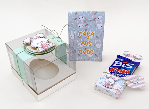 Arquivo Kit Digital Caixinhas Coloridas Páscoa