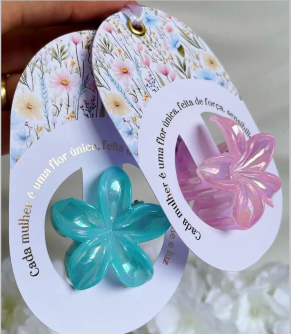 kit digital card para mini presilha lembrancinha dia da mulher