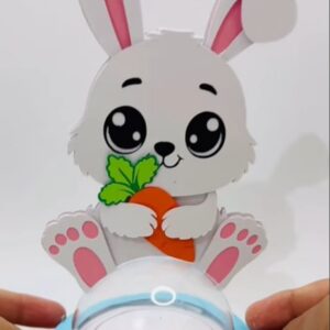 Arquivo de corte coelhinho das páscoa