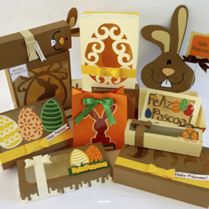 Caixas Variadas de Lembraninhas para Páscoa