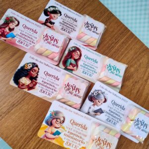 Card arquivo mashimelow personalizado dia mulher