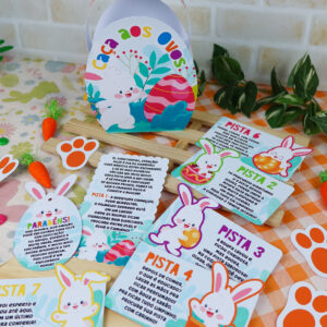 Arquivo Kit Digital Caixinhas Kit Caça Ovos de Páscoa