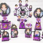 Arquivo Wandinha personalizado festa lembrancinhas digital para imprimir grátis