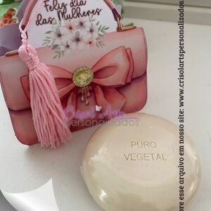 Arquivo Corte Dia da Mulher Kit Sabonete Personalizado
