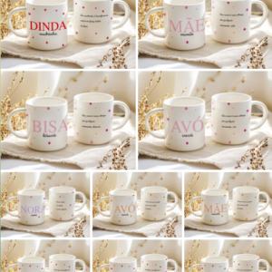 Arte para caneca dia das mães Ana Melin pronta para imprimir