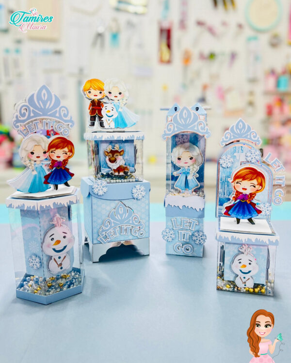 Arquivo de corte Frozen personalizado para imprimir grátis
