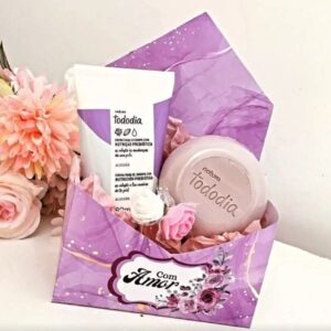 Arquivo corte caixa sabonete Natura para imprimir grátis