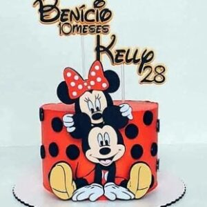 topo bolo mickey e minnie