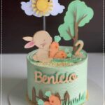 topo de bolo coelhinho menino