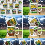 Arte digital para caneca Copa 2026 personalizada pronta para imprimir