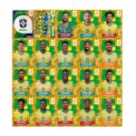 Arquivo corte Figurinha Brasil Gold Crumple personalizado para imprimir grátis