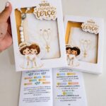 Arquivo digital Meu Primeiro Terço neutro caixinha personalizada para imprimir