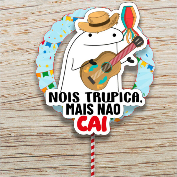 Arquivo Digital COMBO Topos de Bolo Festa Junina Flork nois trupica mais nao cai para imprimir