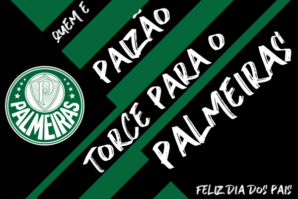 Arte Quadro Dia dos Pais Palmeiras Arquivo Digital Arte quadro Dia dos Pais Palmeiras personalizada para imprimir