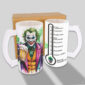 Arte personalizada para caneca de choop Coringa pronta para imprimir.