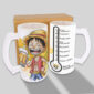 Arte para caneca de choop Luffy One Piece personalizada para impressão digital