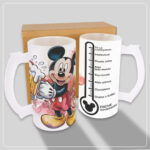 Arte para caneca de choop Mikey personalizada pronta para impressão