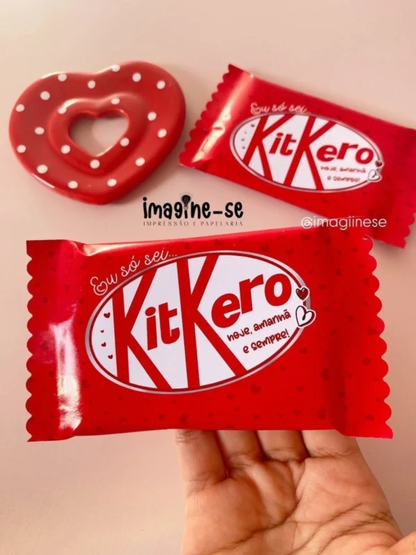 Arquivo corte embalagem Eu Só Sei Kit Kero personalizado para Dia dos Namorados pronto para imprimir.