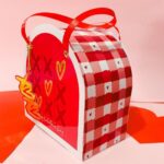 Arquivo de corte XOXO Box Dia dos Namorados personalizado para imprimir e montar.
