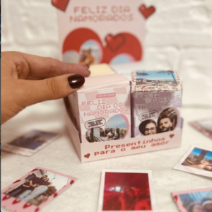 Arquivo corte Blind Box Dia dos Namorados personalizado para Silhouette e impressão digital.