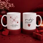 Arte para caneca Dia dos Namorados com frase Zerei o Jogo Quando Te Encontrei, arquivo digital personalizado para sublimação.