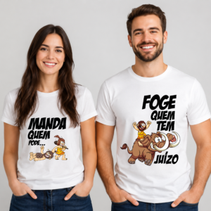 Arte para camiseta Dia dos Namorados Manda Quem Quer pronta para imprimir e personalizar.