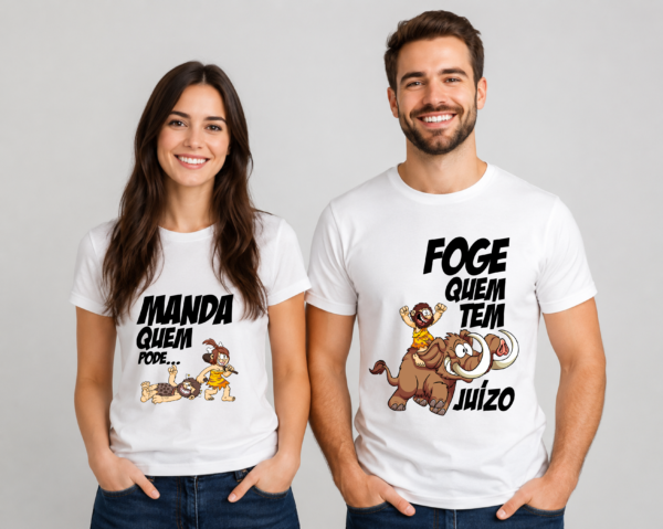 Arte para camiseta Dia dos Namorados Manda Quem Quer pronta para imprimir e personalizar.