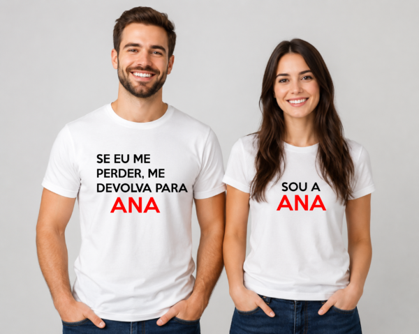 Arte para camiseta Dia dos Namorados personalizada com frase divertida "Se Eu Me Perder Me Devolva Para..." em alta resolução para impressão.