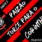 Arte para quadro Dia dos Pais Corinthians personalizada para imprimir