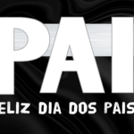Arte para quadro Dia dos Pais Botafogo editável para imprimir