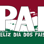 Arte para quadro Dia dos Pais Fluminense