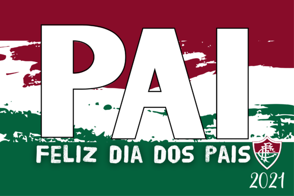 Arte Quadro Dia dos Pais Fluminense Editável Arte para quadro Dia dos Pais Fluminense