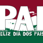 Arte para quadro Dia dos Pais Fluminense