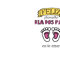 Layout para quadro feliz primeiro dia dos pais rosa editável para impressão