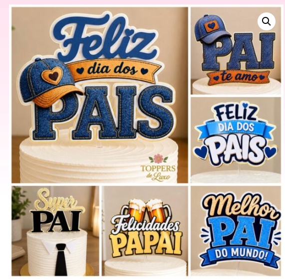 Arquivos Digitais de corte pack dia dos pais 2026 em studio, svg e pdf