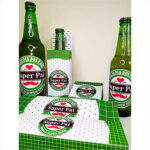 Kit Digital Dia dos Pais personalizado com arquivos para imprimir em alta resolução, ideal para decoração de festas e lembranças.