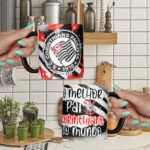 Arte para sublimação de caneca Dia dos Pais Times em alta resolução, pronta para imprimir e personalizar.