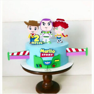 Arquivo de corte topo de bolo Toy Story personalizado para imprimir, ideal para decoração de aniversário infantil.