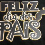 Arquivo de corte Topo de Bolo Feliz Dia dos Pais personalizado em alta qualidade para imprimir grátis e cortar na Silhouette.
