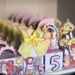 Arquivo digital Bobie Goods personalizado para decoração de festa e topo de bolo.