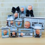 Arquivo digital para corte O Poderoso Chefinho para topo de bolo e personalizados de festa infantil.