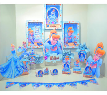 Arquivo Corte Kit Festa Cinderela Personalizado Arquivo de corte kit festa Cinderela personalizado para imprimir
